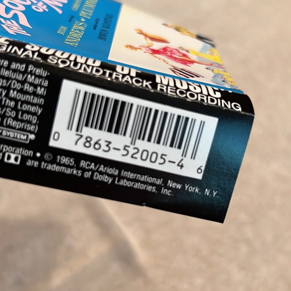 Original Soundtrack The Sound of Music Cassette Tape- opened, used - Picture 5 of 7